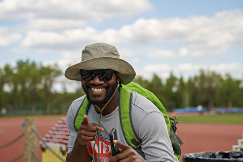 Staff member Sean Forsythe