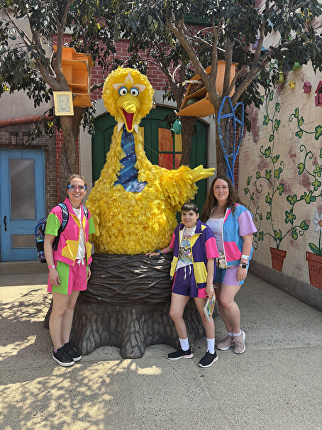 Kris and Big Bird