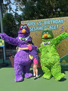 Kris with characters