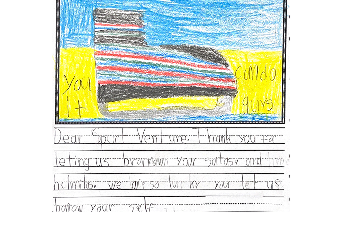 Thank you from a student